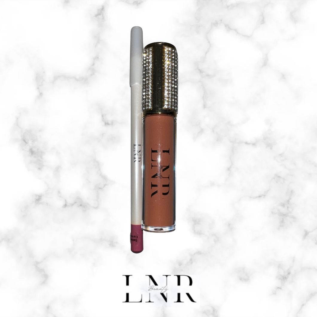 Matte Lip Kit in Salted Carmel